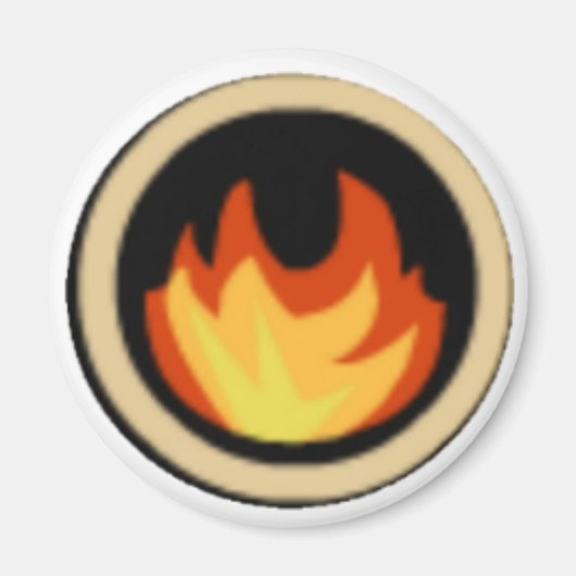 Feuer Ninjas Symbol Magnet Feuer Ninjas (Vorne)
