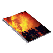 Feuer Notizblock (Rechte Seite)