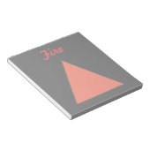 Feuer Notizblock (angewinkelt)