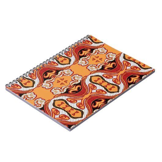 Feuer Notizblock (Linke Seite)