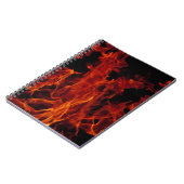 Feuer Notizblock (Linke Seite)