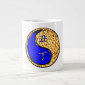 Feuer Ochse Jumbo-Tasse (Vorderseite)