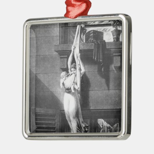 Feuer Ornament Aus Metall (Links)