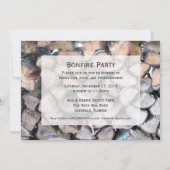 Feuer-Party Einladung (Vorderseite)