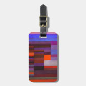 Feuer Pauls Klee im Abends-Gepäck-Umbau Gepäckanhänger (Vorderseite vertikal)