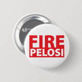 Feuer Pelosi Button (Vorne & Hinten)