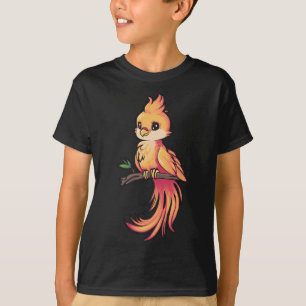 Feuer Phoenix - Fantasie T-Shirt