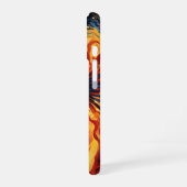 FEUER-PHOENIX MYTHISCH iPhone 16 HÜLLE (Linke Seite)