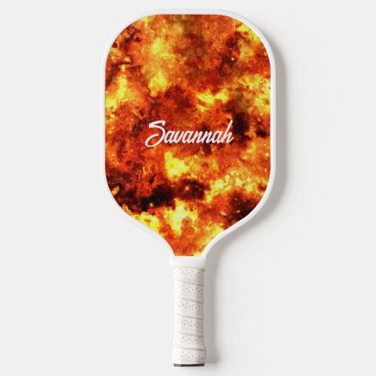 Feuer Pickleball Schläger (Vorderseite)