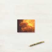 Feuer! Post-it Klebezettel (Auf Schreibtisch)