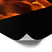 Feuer Poster (Ecke)