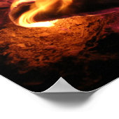 Feuer Poster (Ecke)