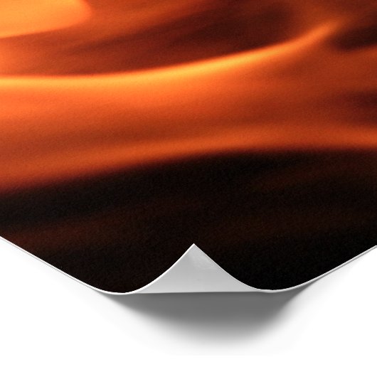 Feuer Poster (Ecke)