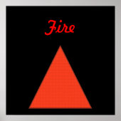 Feuer Poster (Vorne)