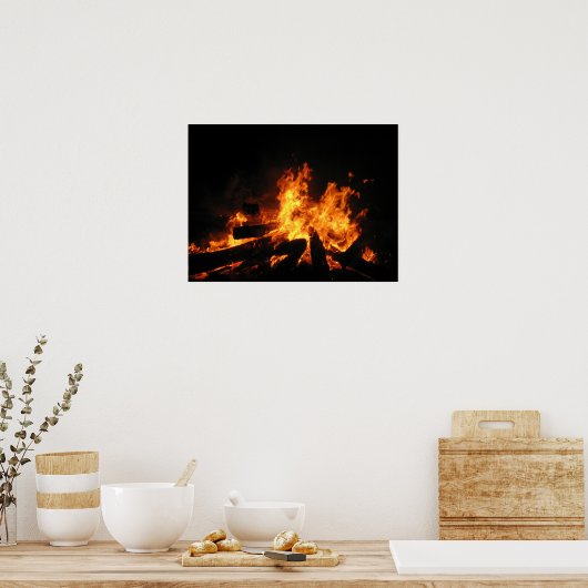 FEUER POSTER (Küche)
