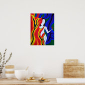 Feuer Poster (Küche)