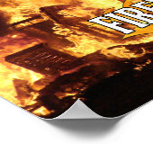 Feuer Poster (Ecke)