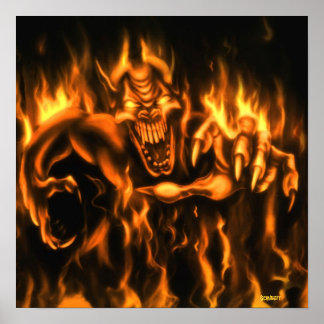 Feuer: Poster 38x38