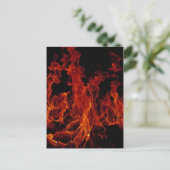 Feuer Postkarte (Stehend Vorderseite)