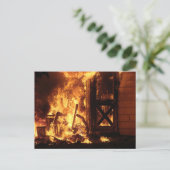 Feuer Postkarte (Stehend Vorderseite)