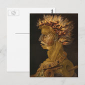 Feuer Postkarte (Vorne/Hinten)