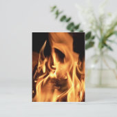 Feuer Postkarte (Stehend Vorderseite)