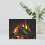 Feuer Postkarte (Stehend Vorderseite)
