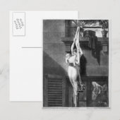 Feuer Postkarte (Vorne/Hinten)