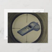 Feuer Postkarte (Vorne/Hinten)