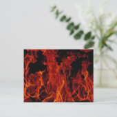 Feuer Postkarte (Stehend Vorderseite)