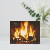 Feuer Postkarte (Stehend Vorderseite)