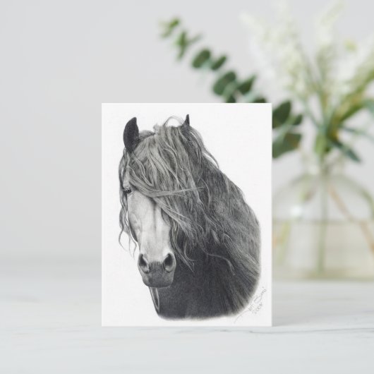 Feuer Postkarte (Stehend Vorderseite)