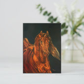 Feuer Postkarte (Stehend Vorderseite)