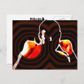 Feuer. Postkarte (Vorne/Hinten)