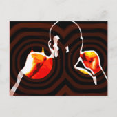 Feuer. Postkarte (Vorderseite)