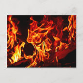Feuer Postkarte (Vorderseite)