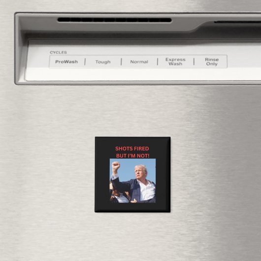 Feuer! Präsident Trump Magnet (In Situ (Geschirrspüler))