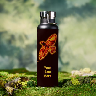 Feuer Rabe Trinkflasche
