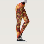 Feuer Rad Leggings (Rechts)
