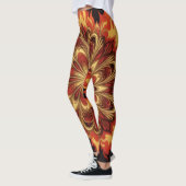Feuer Rad Leggings (Links)