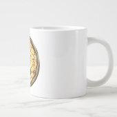 Feuer Ratte Jumbo-Tasse (Rechts)