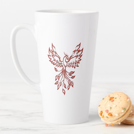 Feuer Red Phoenix Milchtasse (Beispiel)