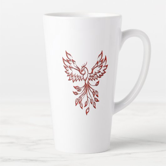 Feuer Red Phoenix Milchtasse (Rechts)