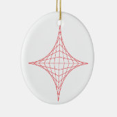 Feuer (rot) keramik ornament (Rechts)