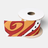 Feuer Satinband (Spule)