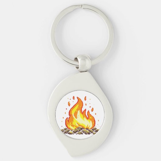 Feuer Schlüsselanhänger (Vorderseite)