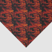 Feuer Seidenpapier (Ausschnitt)