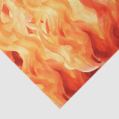 Feuer Seidenpapier (Ausschnitt)