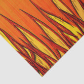 Feuer Seidenpapier (Ausschnitt)