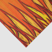 Feuer Seidenpapier (Ausschnitt)